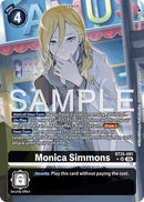 Image for Monica Simmons (Alternate Art) (BT25-091) (Dual Revolution) (BT-25) - Digimon Card Game
