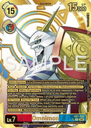 Image for Omnimon - AD1-025 (Rare Pull) (AD1-025 SEC) (Advanced Booster Digimon Generation) (AD-01) - Digimon Card Game