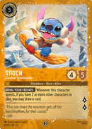 Image for Stitch - Carefree Snowboarder (42) (Disney Lorcana Promo Cards) - Disney Lorcana