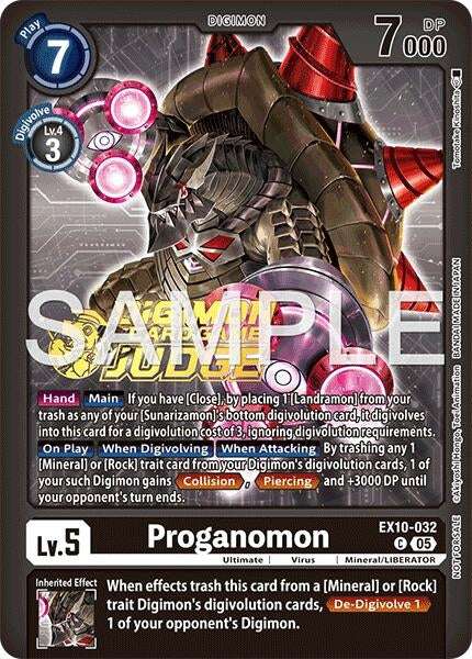 Image for Proganomon (Judge Pack 9) (EX10-032 C) (Sinister Order) - Digimon Card Game