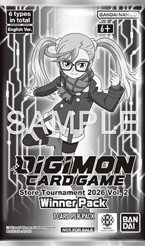 Image for Store Tournament 2026 Vol. 2 Winner Pack - Digimon Card Game