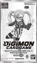 Image for Store Tournament 2026 Vol. 2 Participation Pack - Digimon Card Game