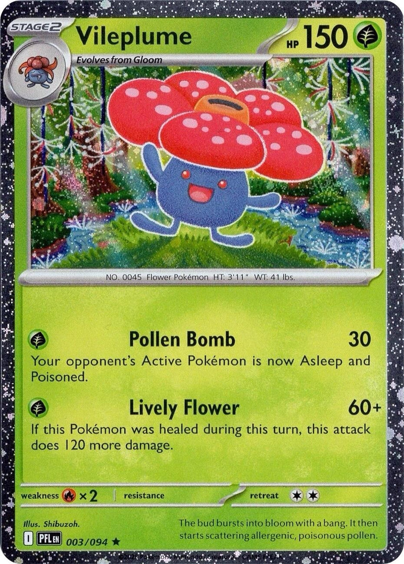 Image for Vileplume (Cosmos Holo) (003/094) (Miscellaneous Cards & Products) - Pokemon