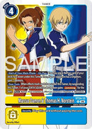 Image for Marcus Damon & Thomas H. Norstein (ST24-13 R) (Starter Deck 24: Data Squad) (ST-24) - Digimon Card Game