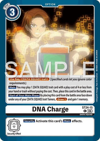 Image for DNA Charge (ST24-15 C) (Starter Deck 24: Data Squad) (ST-24) - Digimon Card Game