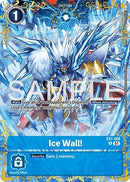 Image for Ice Wall! - EX1-068 (Alternate Art) (EX1-068 R) (Dual Revolution) (BT-25) - Digimon Card Game