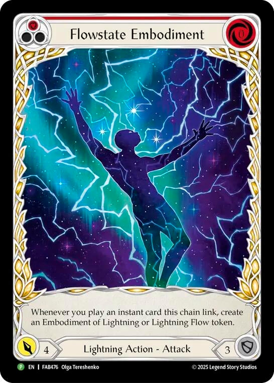 Image for Flowstate Embodiment - FAB476 (FAB476) (Flesh and Blood: Promo Cards) (PR) - Flesh and Blood TCG