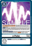 Image for e-Pulse (ST23-15 C) (Starter Deck 23: Beatbreak) (ST-23) - Digimon Card Game