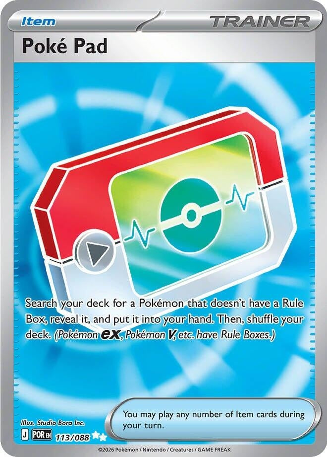 Image for Poke Pad (113/088) (ME03: Perfect Order) - Pokemon