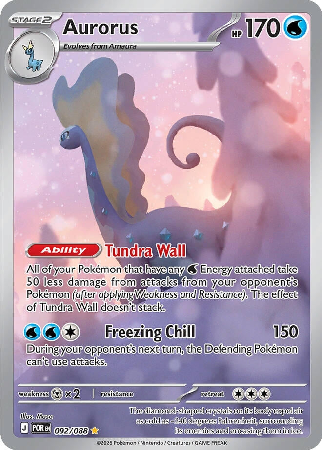 Image for Aurorus (092/088) (ME03: Perfect Order) - Pokemon