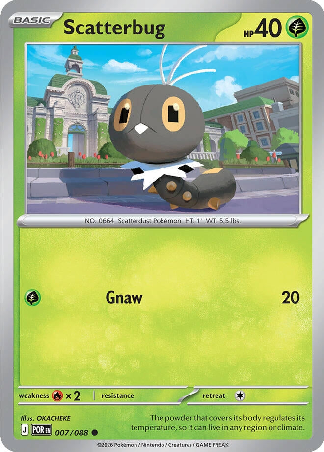 Image for Scatterbug (007/088) (ME03: Perfect Order) - Pokemon