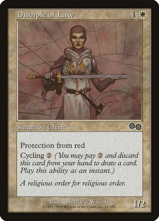 Disciple of Law (11) [USG]