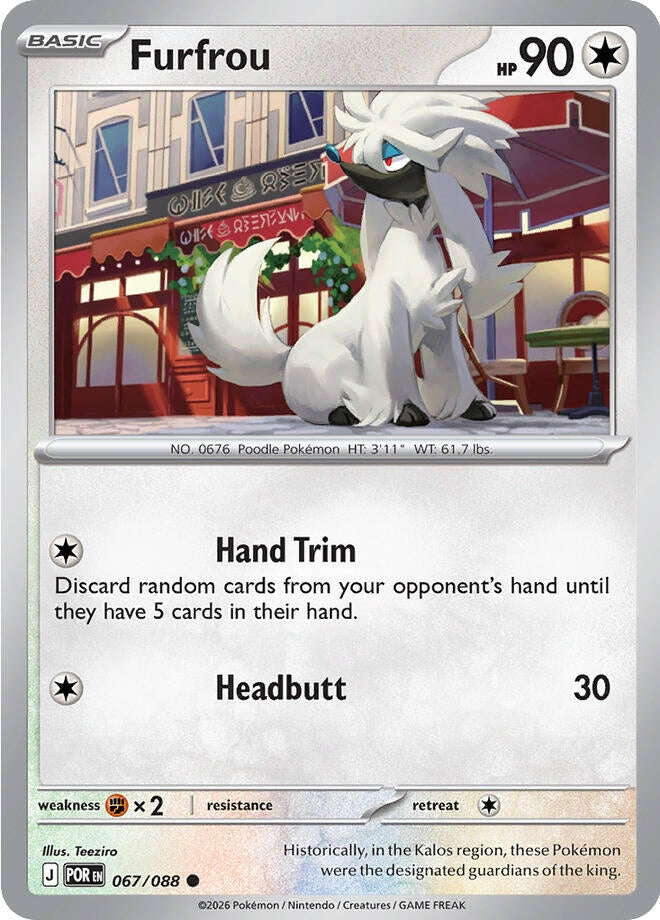 Image for Furfrou (067/088) (ME03: Perfect Order) - Pokemon