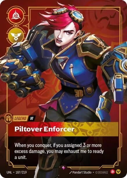 Vi - Piltover Enforcer (187/219) (Unleashed)