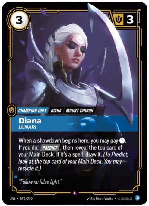 Diana - Lunari (079/219) (Unleashed)