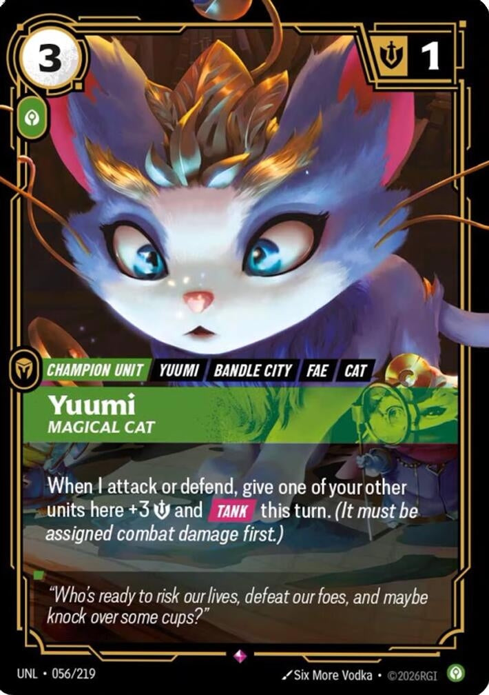 Yuumi - Magical Cat (056/219) (Unleashed)