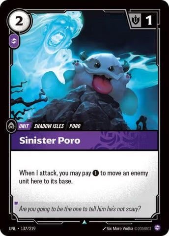 Sinister Poro (137/219) (Unleashed)