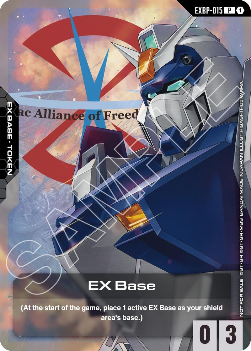 Image for EX Base (EXBP-015) (Mobile Suit Gundam SEED) (EXBP-015) (Promotional EX Base Tokens) - Gundam Card Game