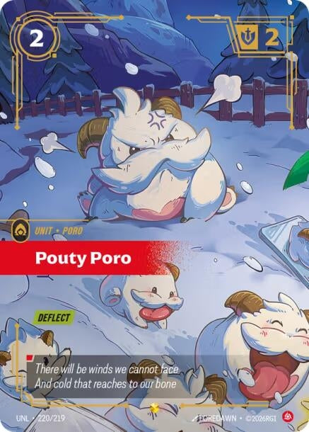 Pouty Poro (Overnumbered) (220/219) (Unleashed)