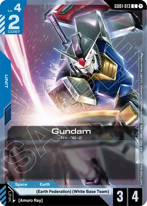 Image for Gundam (GD01-013) (WCS26-27 Participation Pack Vol.1) (Gundam Promotional Cards) - Gundam Card Game