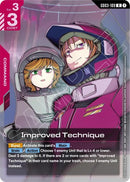 Image for Improved Technique (WCS26-27 Participation Pack Vol.1) (Gundam Promotional Cards) - Gundam Card Game