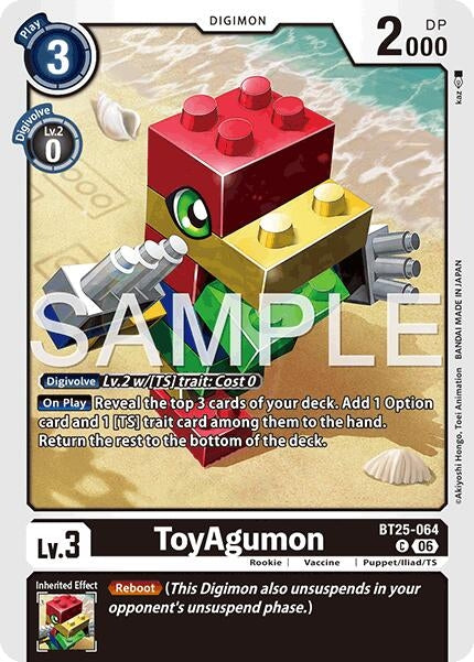 Image for ToyAgumon (BT25-064 C) (Dual Revolution) (BT-25) - Digimon Card Game