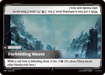 Forbidding Waste (210/219) (Unleashed)