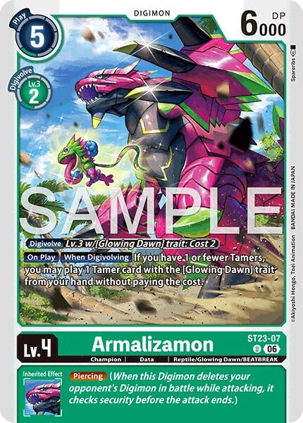 Image for Armalizamon (ST23-07 U) (Starter Deck 23: Beatbreak) (ST-23) - Digimon Card Game