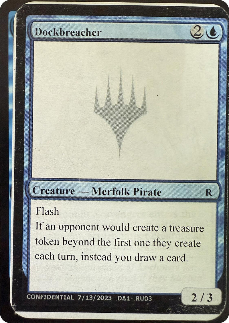 Image for Dockbreacher (Un-Known Event Playtest Cards) - Magic: The Gathering