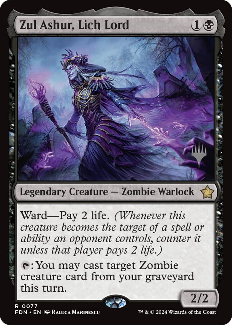 Image for Zul Ashur, Lich Lord (77) (Lorwyn Eclipsed) - Magic: The Gathering