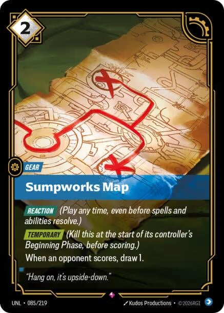 Sumpworks Map (085/219) (Unleashed)