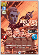 Image for Senator Chuchi - Voice for the Voiceless (Serialized) (Rose Gold) (1125) (Secrets of Power) - Star Wars: Unlimited