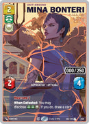 Image for Mina Bonteri - Stop This War (Serialized) (Rose Gold) (1126) (Secrets of Power) - Star Wars: Unlimited