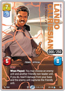 Image for Lando Calrissian - Trust Me (Serialized) (Rose Gold) (1141) (Secrets of Power) - Star Wars: Unlimited