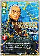 Image for Chancellor Valorum - Civil Servant (Serialized) (Gold) (1142) (Secrets of Power) - Star Wars: Unlimited