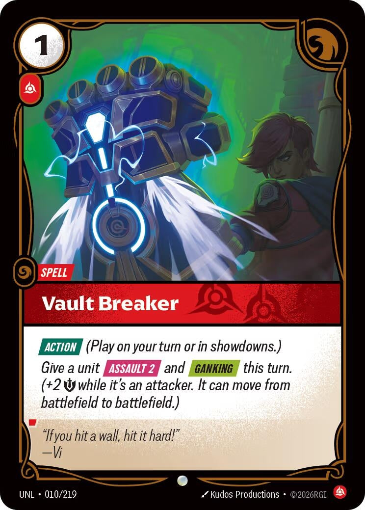 Vault Breaker (010/219) (Unleashed)