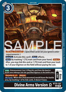 Image for Divine Arms Version (BT25-101 C) (Dual Revolution) - Digimon Card Game