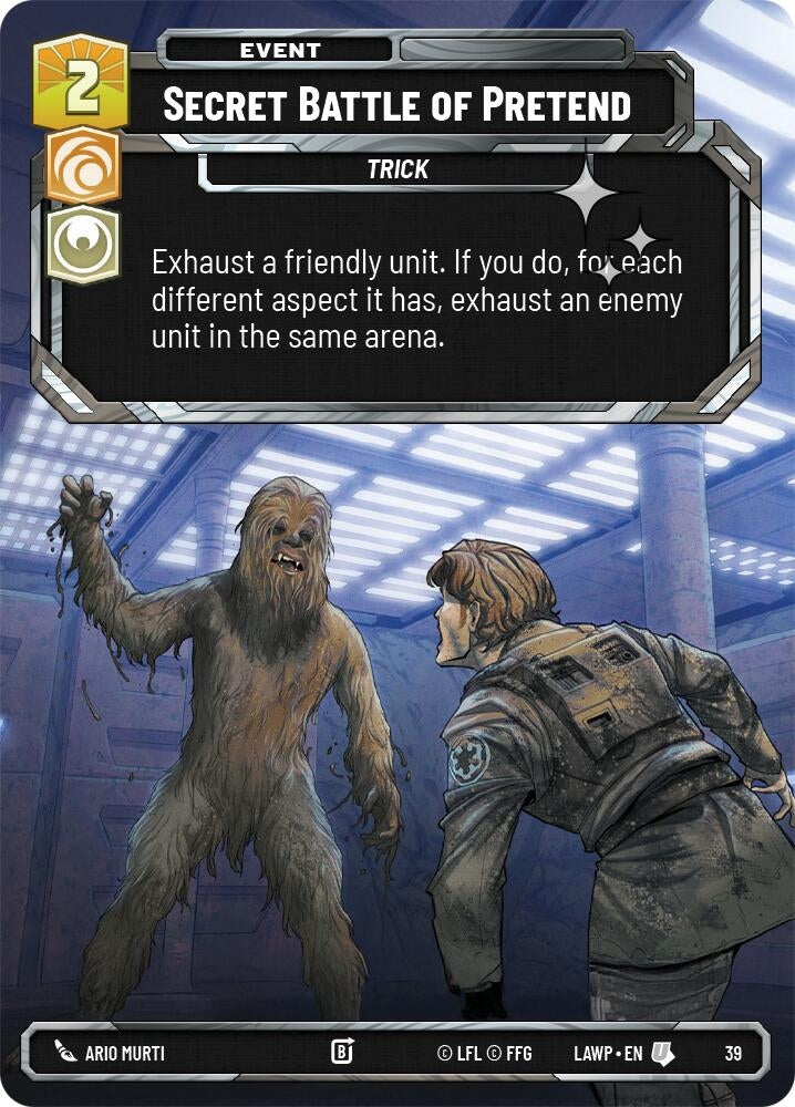 Image for Secret Battle of Pretend (Foil) (39) (A Lawless Time: Weekly Play Promos) - Star Wars: Unlimited