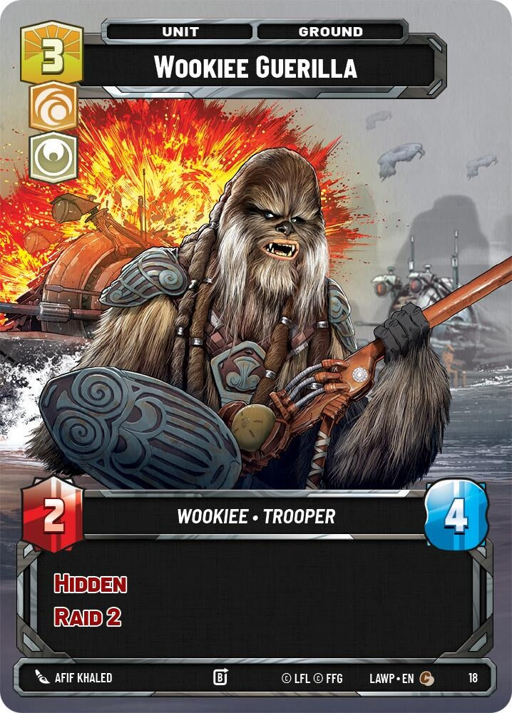 Image for Wookiee Guerilla (18) (A Lawless Time: Weekly Play Promos) - Star Wars: Unlimited