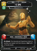 Image for C-3PO - Translation Protocol (Foil) (13) (A Lawless Time: Weekly Play Promos) - Star Wars: Unlimited