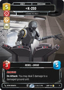 Image for K-2S0 - Locking the Vault (8) (A Lawless Time: Weekly Play Promos) - Star Wars: Unlimited