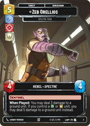Image for Zeb Orellios - Spectre Four (3) (A Lawless Time: Weekly Play Promos) - Star Wars: Unlimited