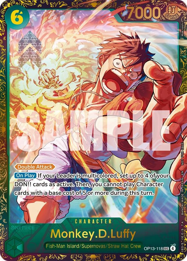 Image for Monkey.D.Luffy (Treasure Cup March 2026) (OP13-118) (One Piece Promotion Cards) - One Piece Card Game