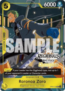 Image for Roronoa Zoro (113) (Regionals Champion Card Set 26-27) (OP07-113) (One Piece Promotion Cards) - One Piece Card Game
