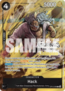Image for Hack (Regionals Champion Card Set 26-27) (OP12-089) (One Piece Promotion Cards) - One Piece Card Game