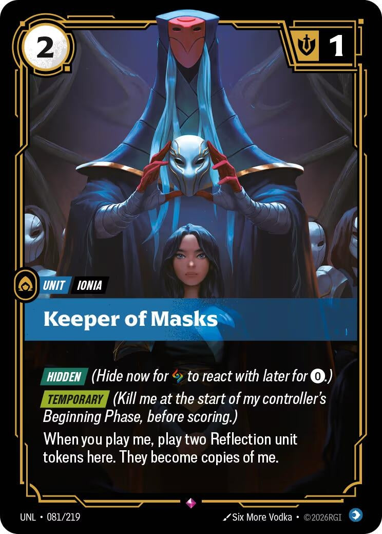 Keeper of Masks (081/219) (Unleashed)