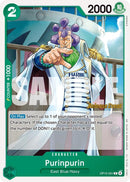 Image for Purinpurin (OP15-031) (Adventure on Kami's Island Release Event Cards) - One Piece Card Game