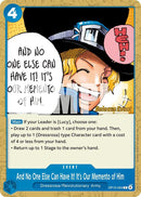 Image for And No One Else Can Have It! It's Our Memento of Him (OP15-054) (Adventure on Kami's Island Release Event Cards) - One Piece Card Game