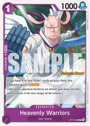Image for Heavenly Warriors (OP15-068) (Adventure on Kami's Island Release Event Cards) - One Piece Card Game