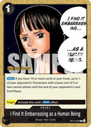 Image for I Find It Embarrassing as a Human Being (OP15-097) (Adventure on Kami's Island Release Event Cards) - One Piece Card Game
